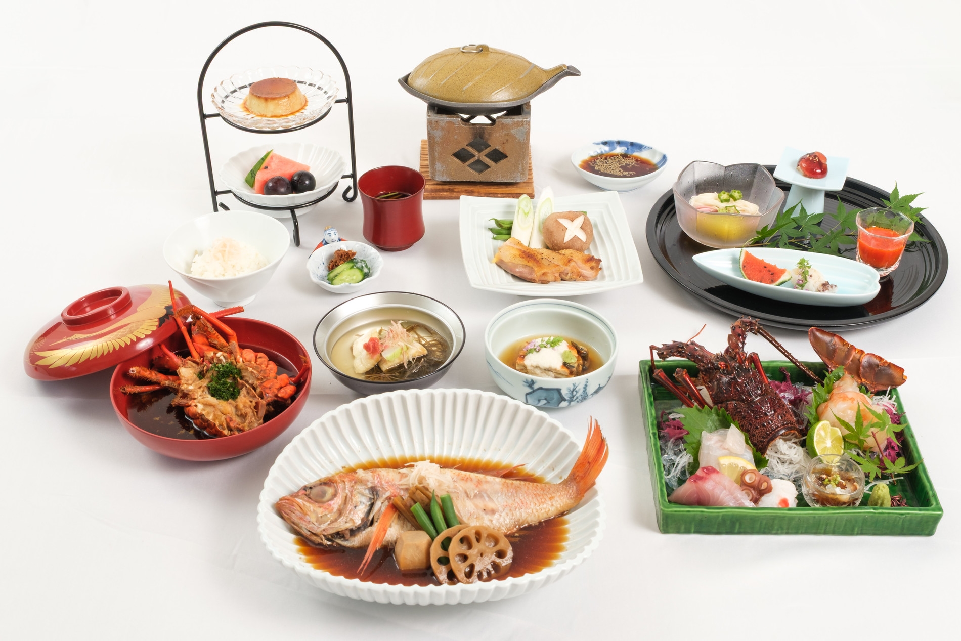 【事前カード決済限定/返金不可】夕朝食付プラン【料理長厳選・至福の一席”宝満会席”】