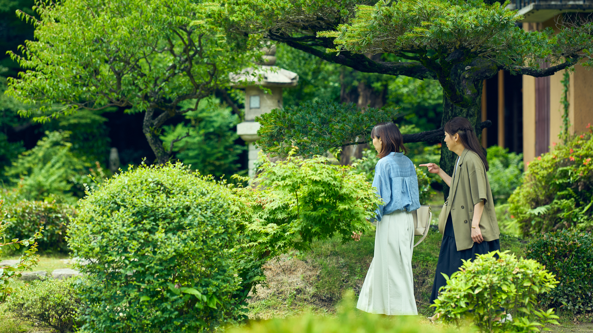 【日本庭園】四季を感じる◇3,500坪の広大な庭園◇