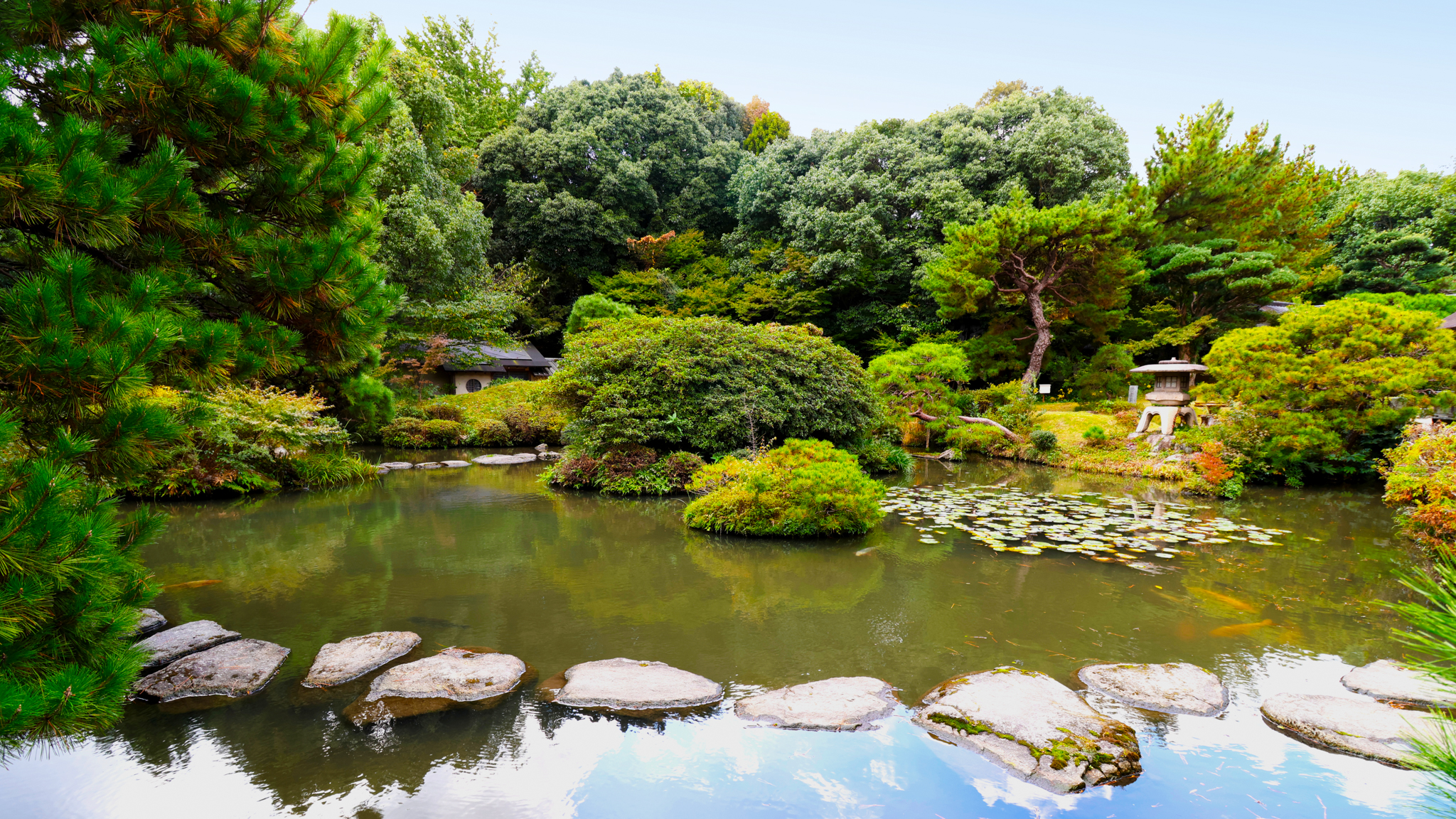 【日本庭園】四季を感じる◇3,500坪の広大な庭園◇