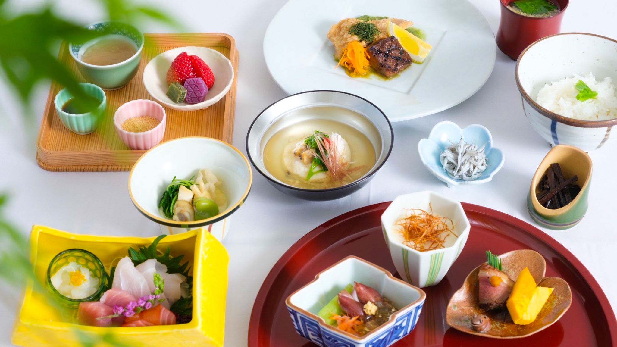 【夕食】四季折々の創作料理”基山会席”
