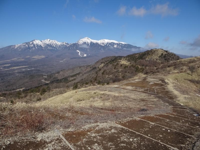 飯盛山登山道