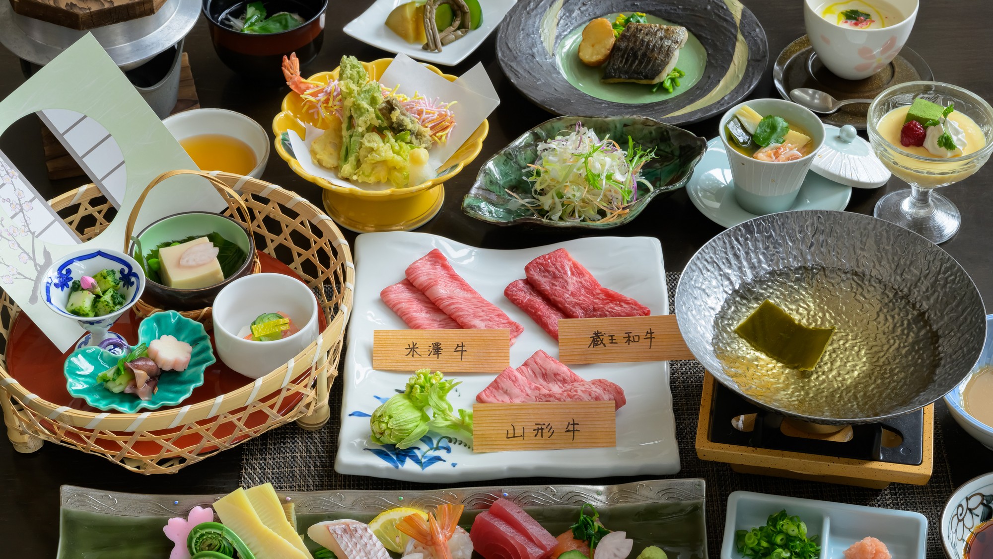 【創業35周年記念】感謝の気持ちを込めた特別コース！地元ブランド牛、至福の食べ比べをどうぞ。