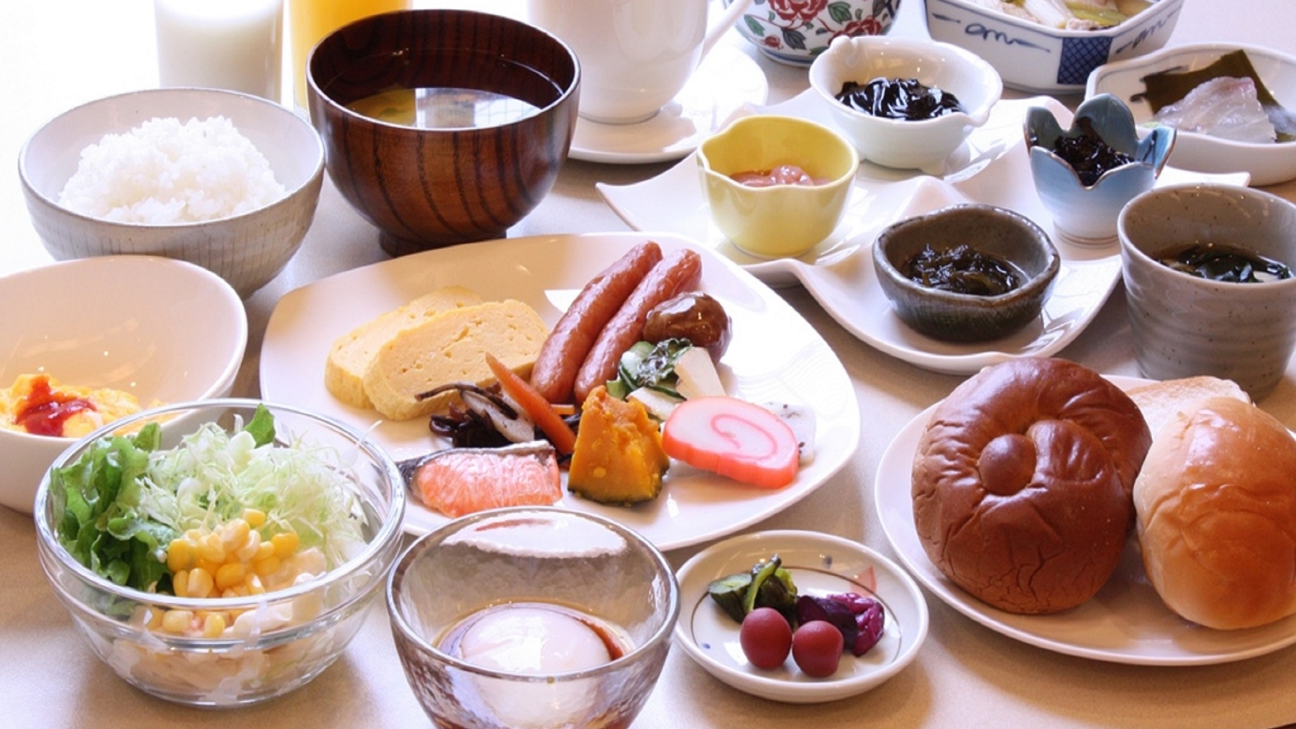 京都銀ゆば　和洋食朝食バイキング