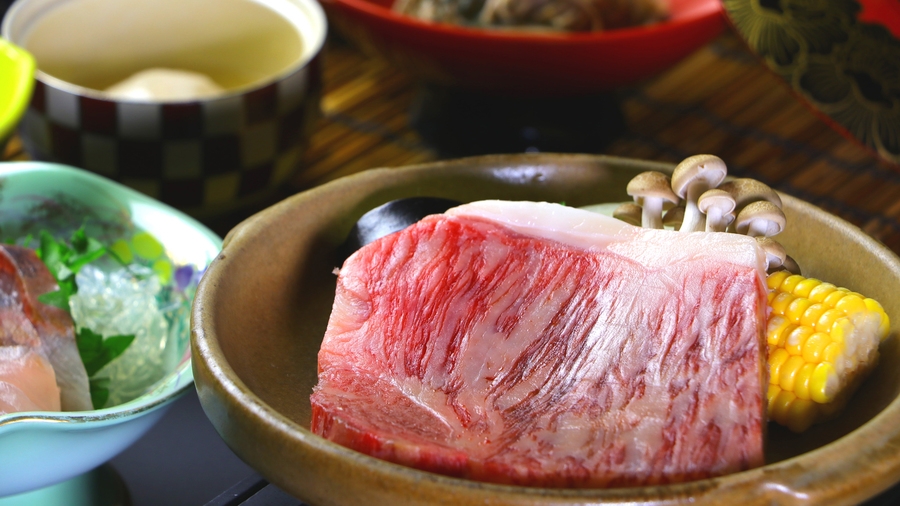 【冬旅しまね】しまね和牛ステーキ130ｇ付【-和-nagomi会席】上質な肉の旨みを贅沢にご堪能あれ