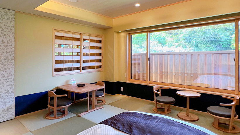 温泉付き客室「茜」