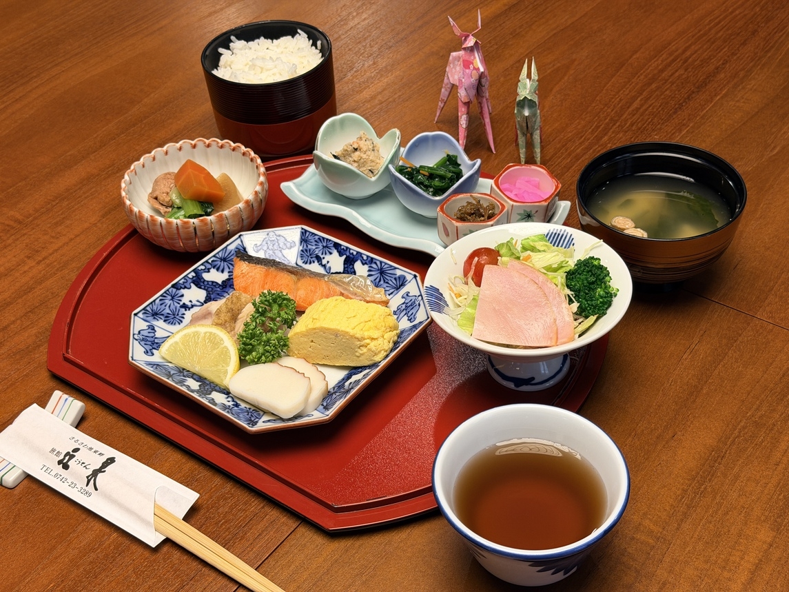 ☆和朝食付プラン☆　夕食時間を気にせず奈良観光を満喫