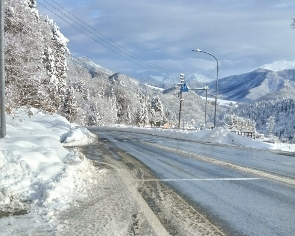 国道からの景色