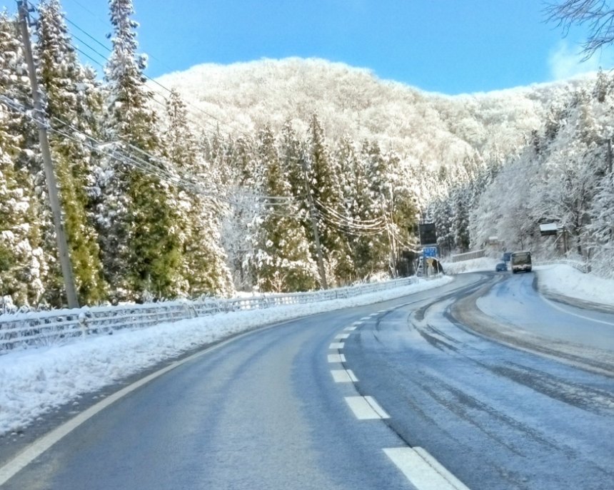 国道からの景色