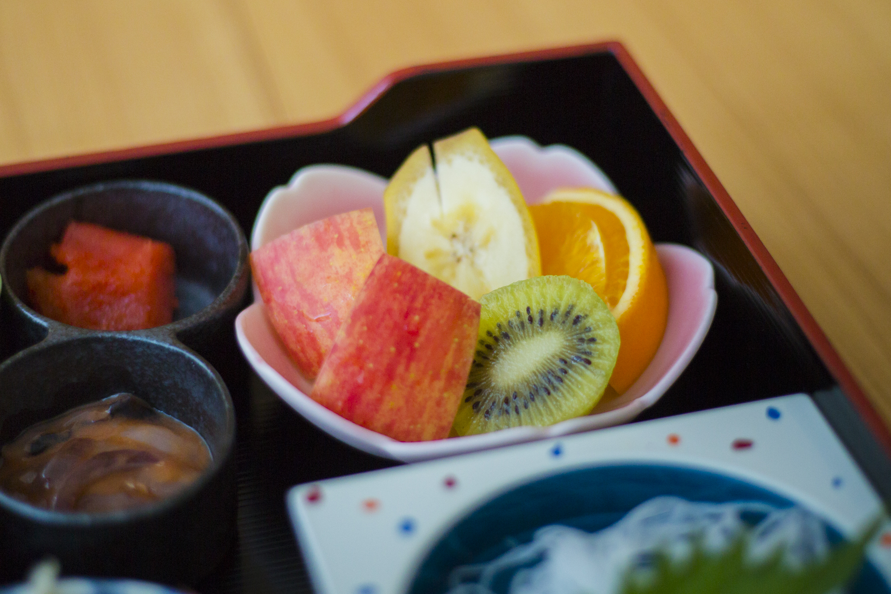 ＜ご朝食＞地産地消の朝ごはん　一例