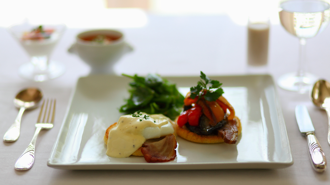 【全室露天風呂付】目覚めの良い朝◎素材を吟味！カラダにやさしい朝食を♪＜朝食付＞