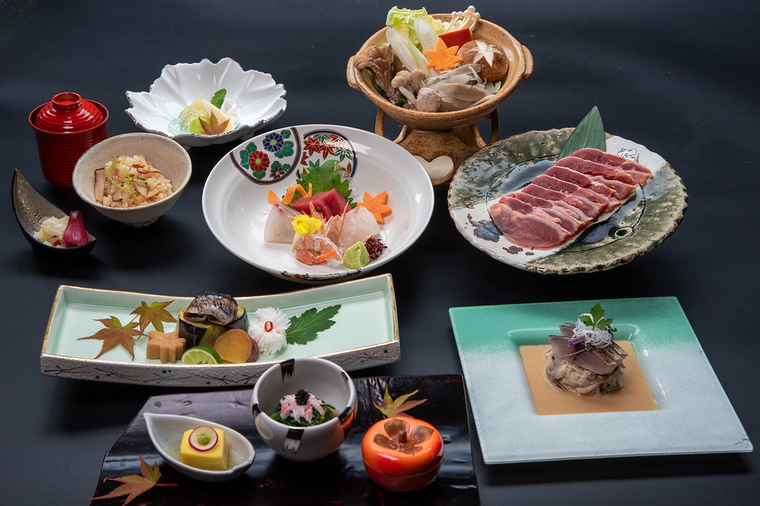 【当館名物キジ小鍋付】料理長目利きの会席と当館名物“キジ鍋”を満喫♪“キジ小鍋会席”