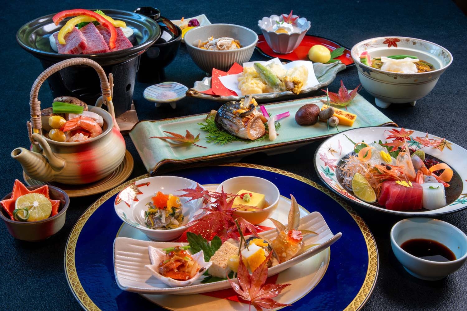 【季節の特別会席】料理長の匠の技で《旬》のおもてなし“秋香(しゅうか)の宴”