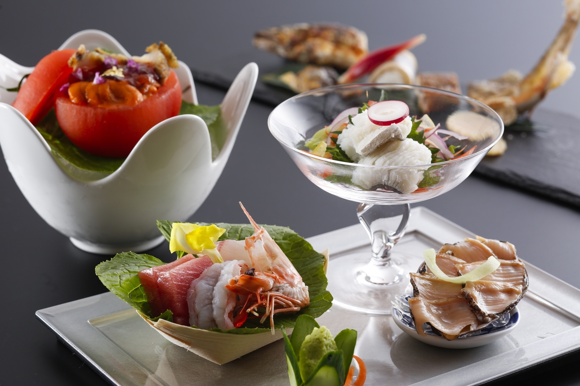 【季節の特別会席】料理長の匠の技で《旬》のおもてなし“涼華(りょうか)の宴”