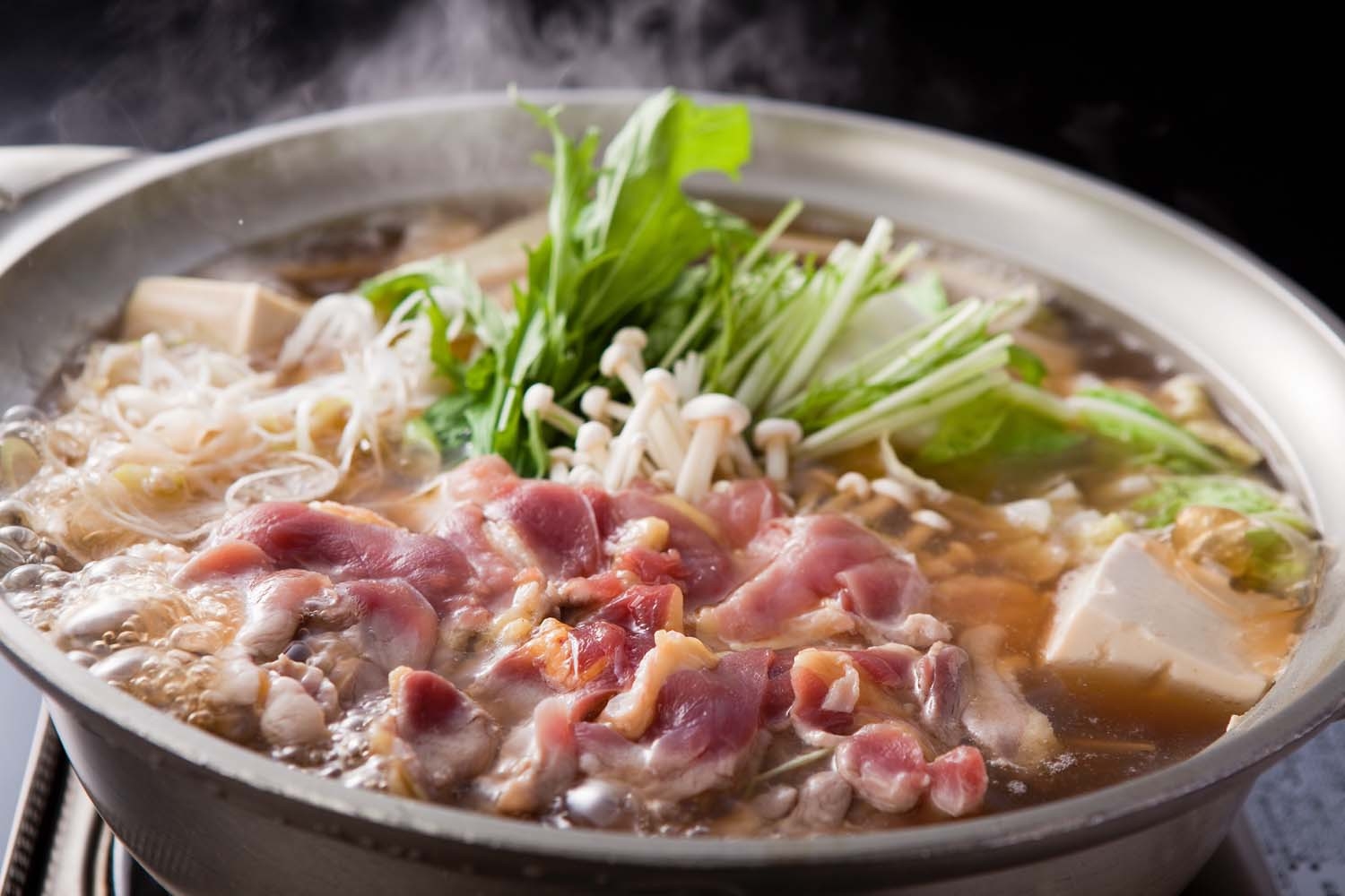 【山水館名物鍋】朝日放送《朝だ!生です旅サラダ》で紹介された“キジ鍋〜デラックス”