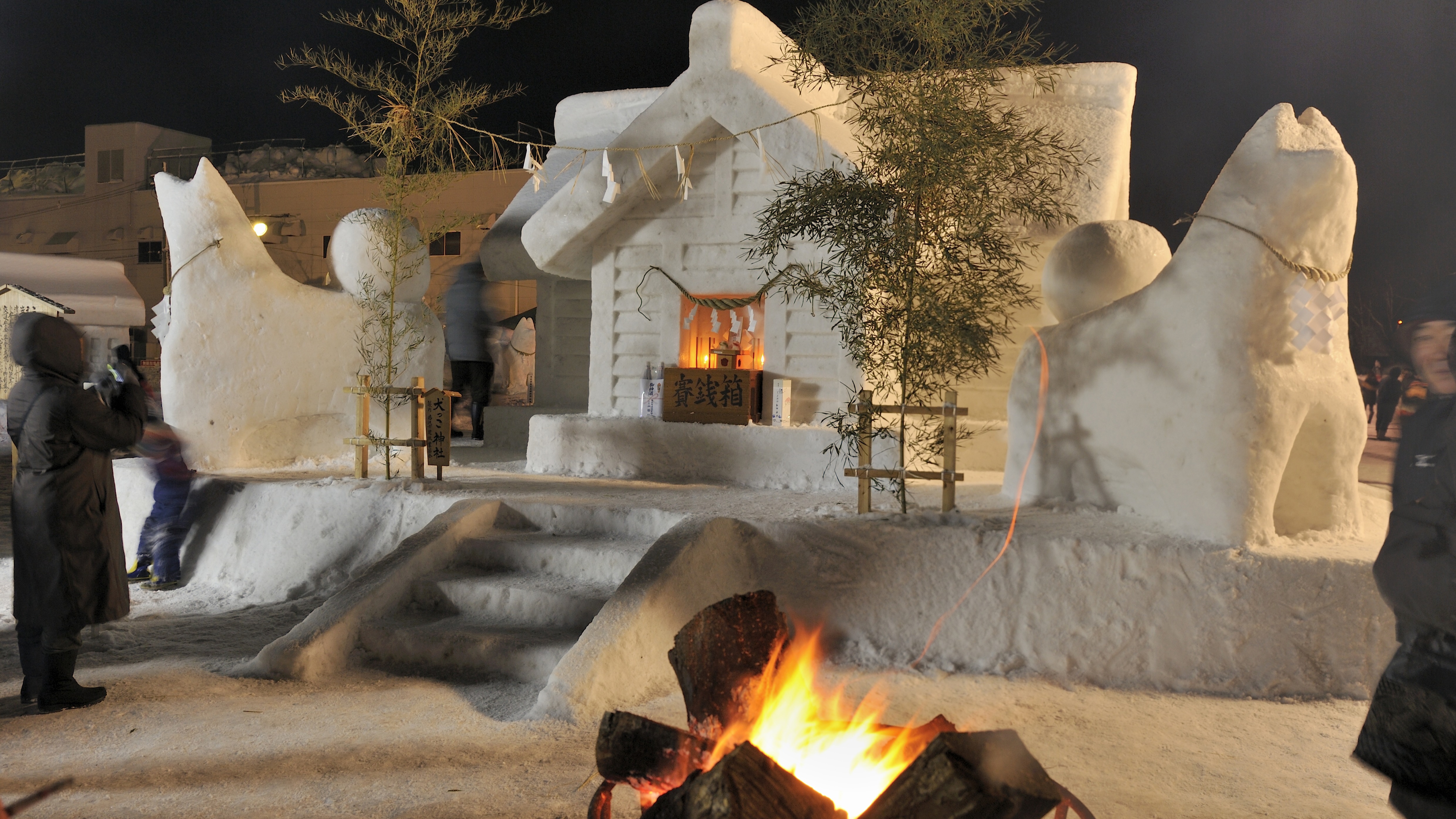 湯沢市　犬っこまつり(2月上旬)