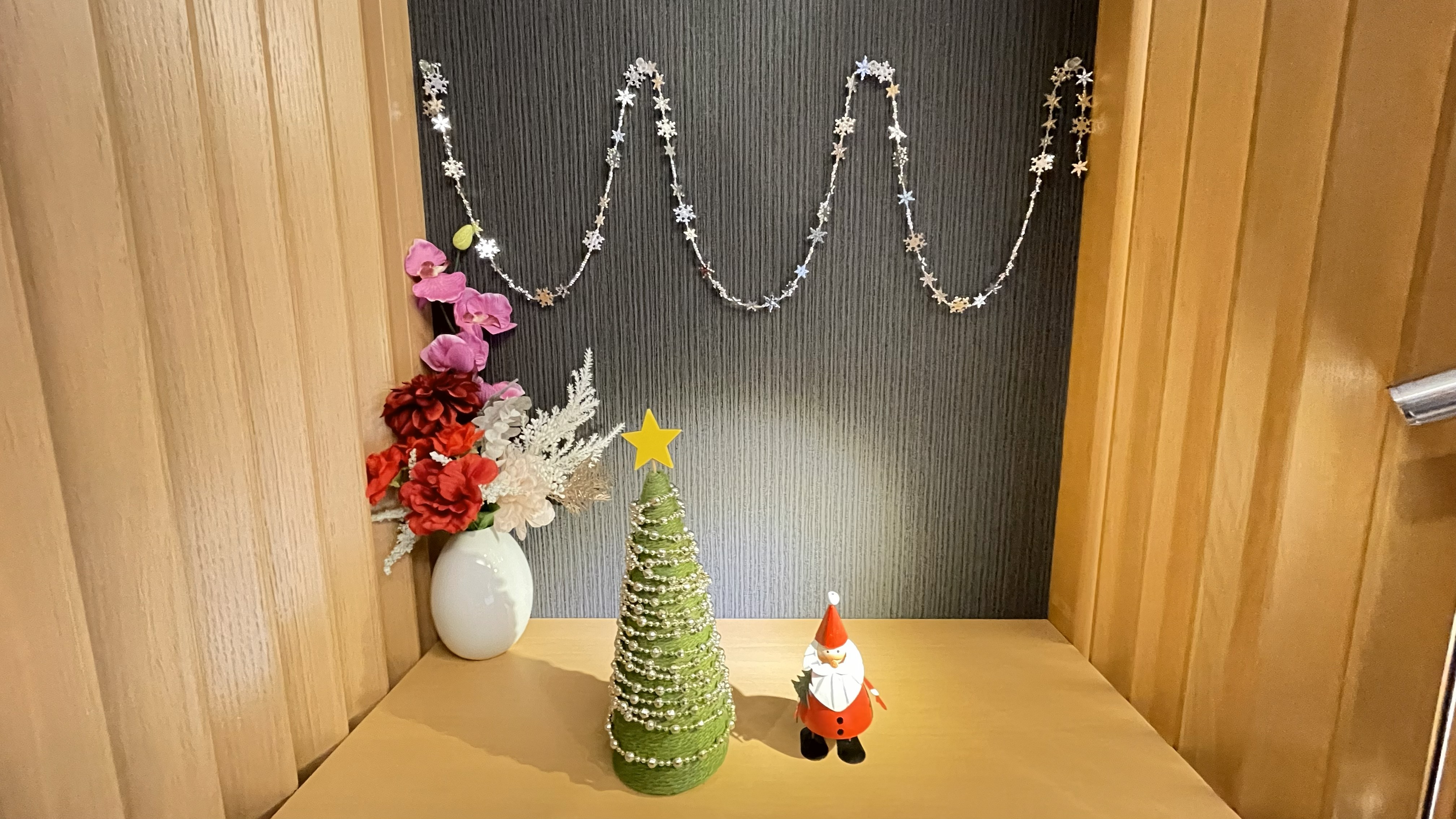 ロビー　クリスマス装飾