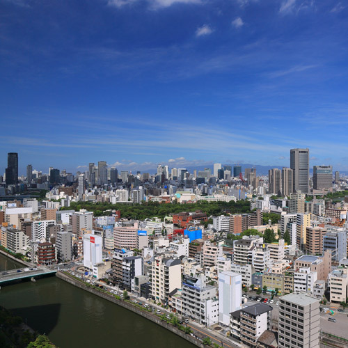 An example of the view from the guest room
