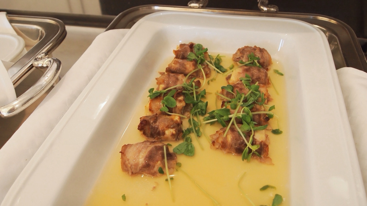 オリジナル肉巻き豆腐 和風餡掛け【朝食】