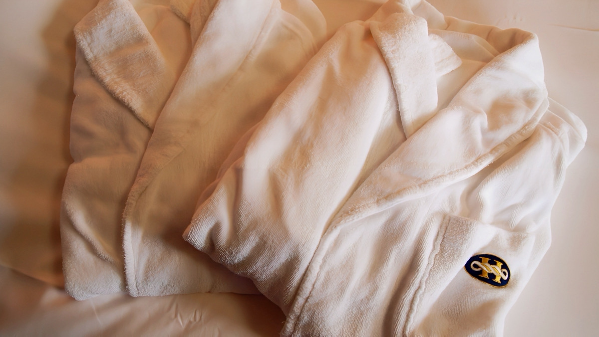 ラグジュアリーツインバスローブ