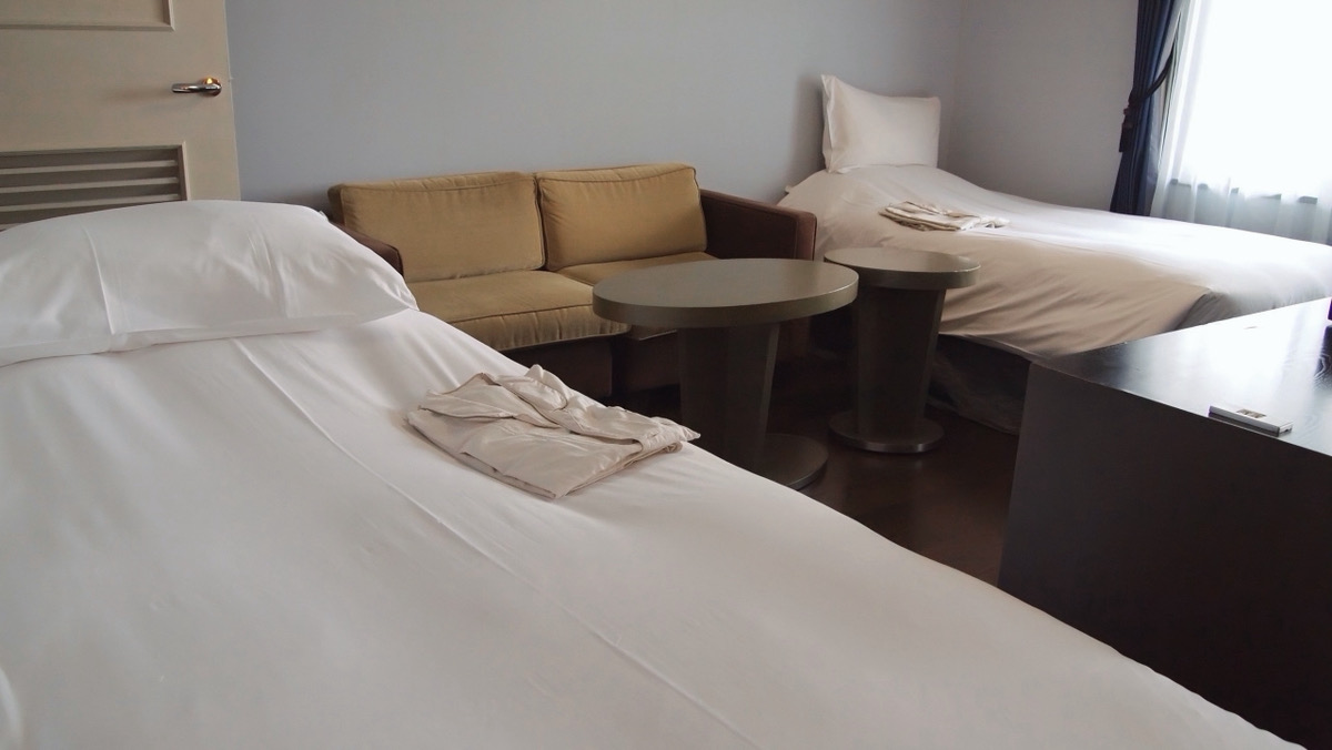 デラックスツインルーム エキストラベッド（4名利用時）