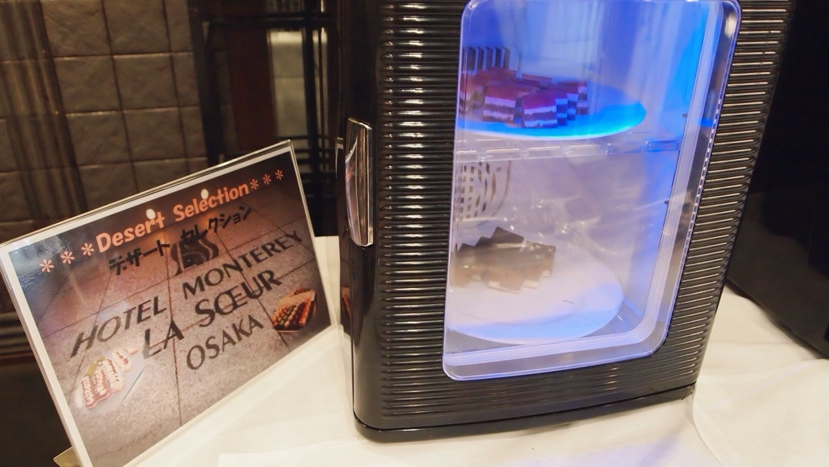 食後のデザートはしっとり感をそのままお楽しみいただけるよう専用のケースに入れております♪【朝食】