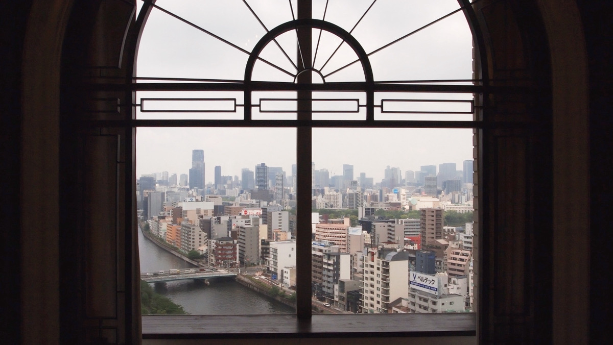 朝食会場からの景色