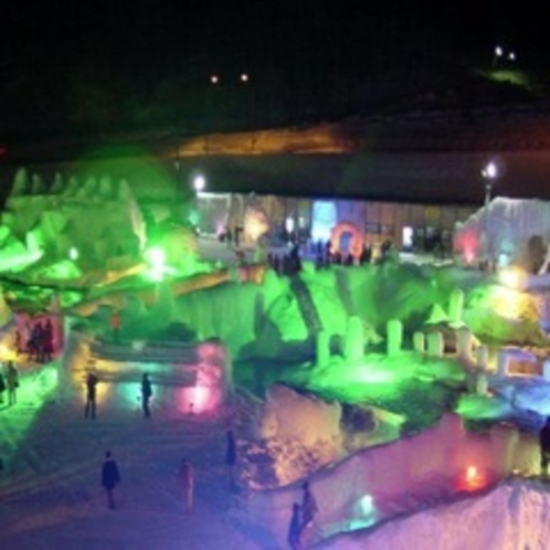 ◆層雲峡　氷瀑祭り◆光と氷が織り成すファンタジー