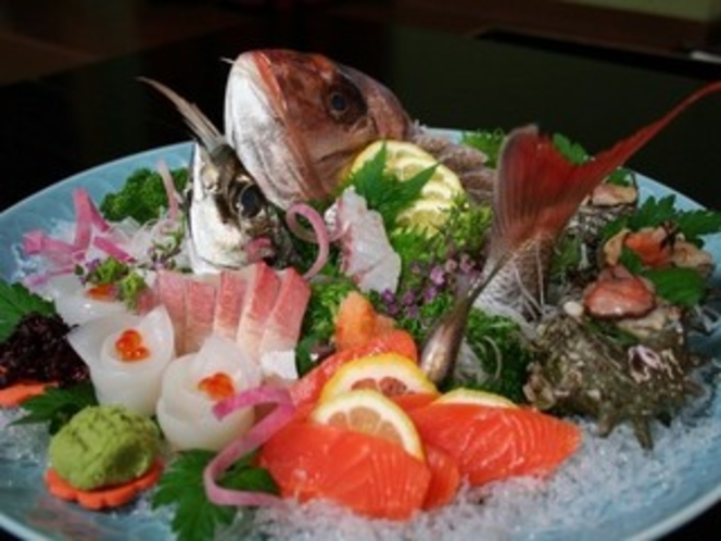 日本海鮮魚の盛り合わせ