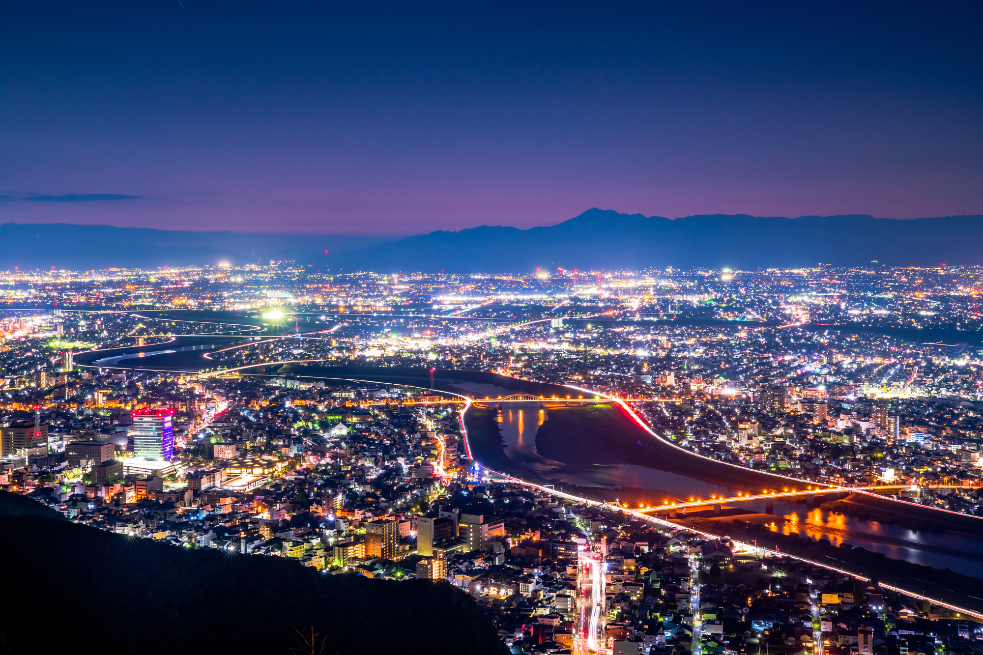 岐阜市夜景