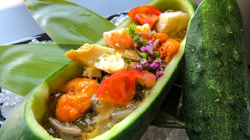 登録無形文化財の加賀料理を味わう｜〜夏の美味涼み懐石と加賀野菜「太きゅうりの宝船」〜
