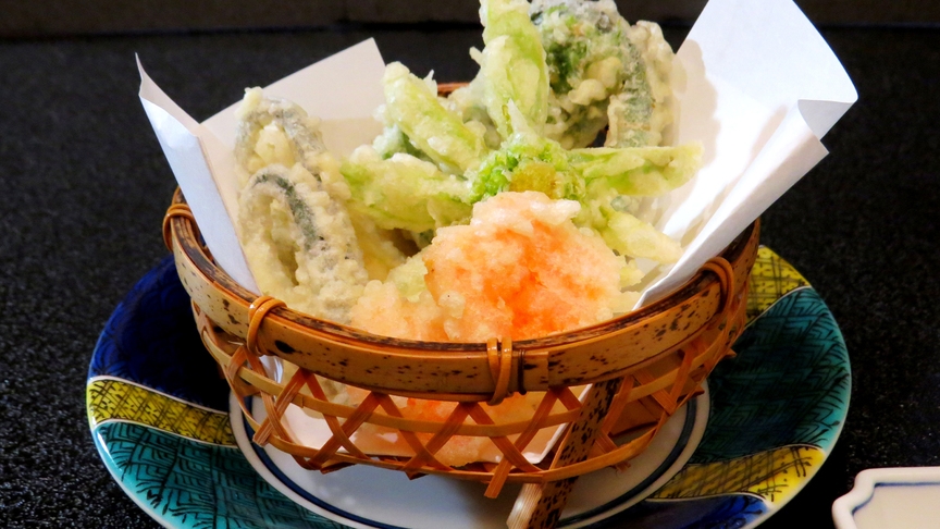 【春プラン】石川の美味を旅館で堪能！北陸の旬魚７種盛り・山菜天ぷら・能登牛・治部煮・のどぐろ釜飯付