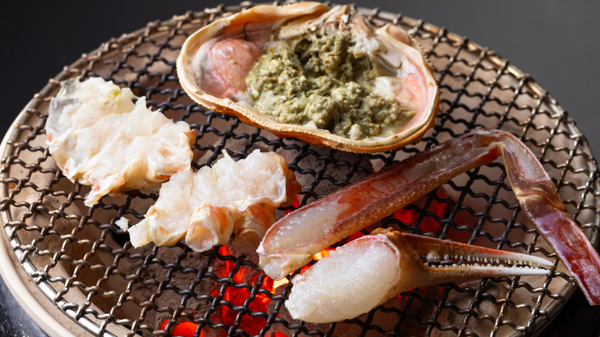 〜夫婦蟹プラン〜茹でまたは焼き・刺しで「加能ガニ」1杯を2人でシェア＋香箱蟹付き