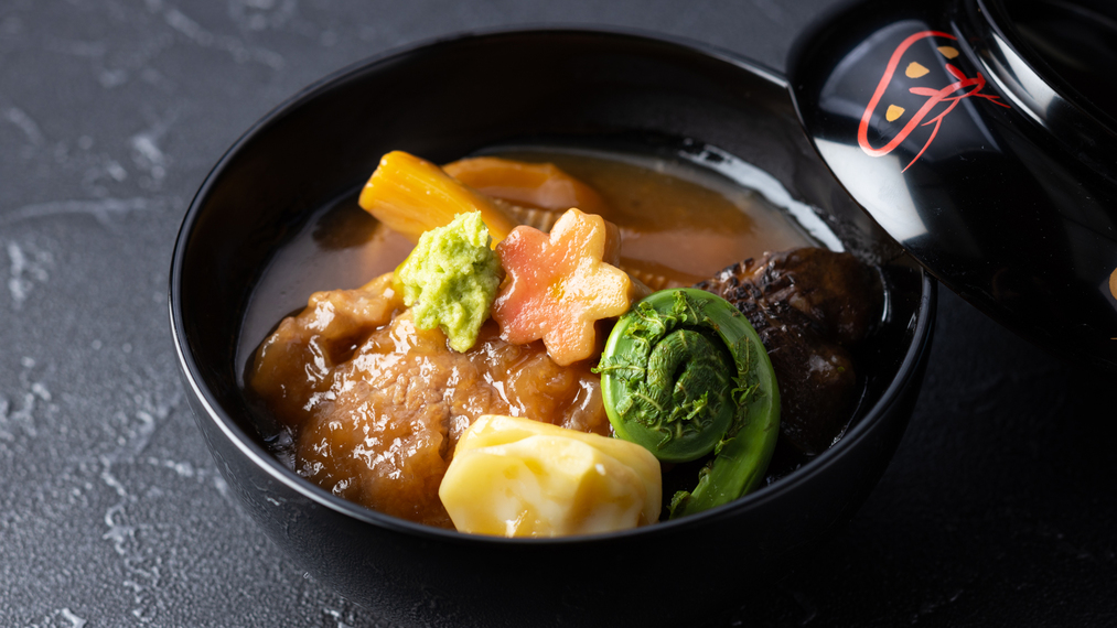 春の美味彩り＿治部煮（2026加賀料理版）