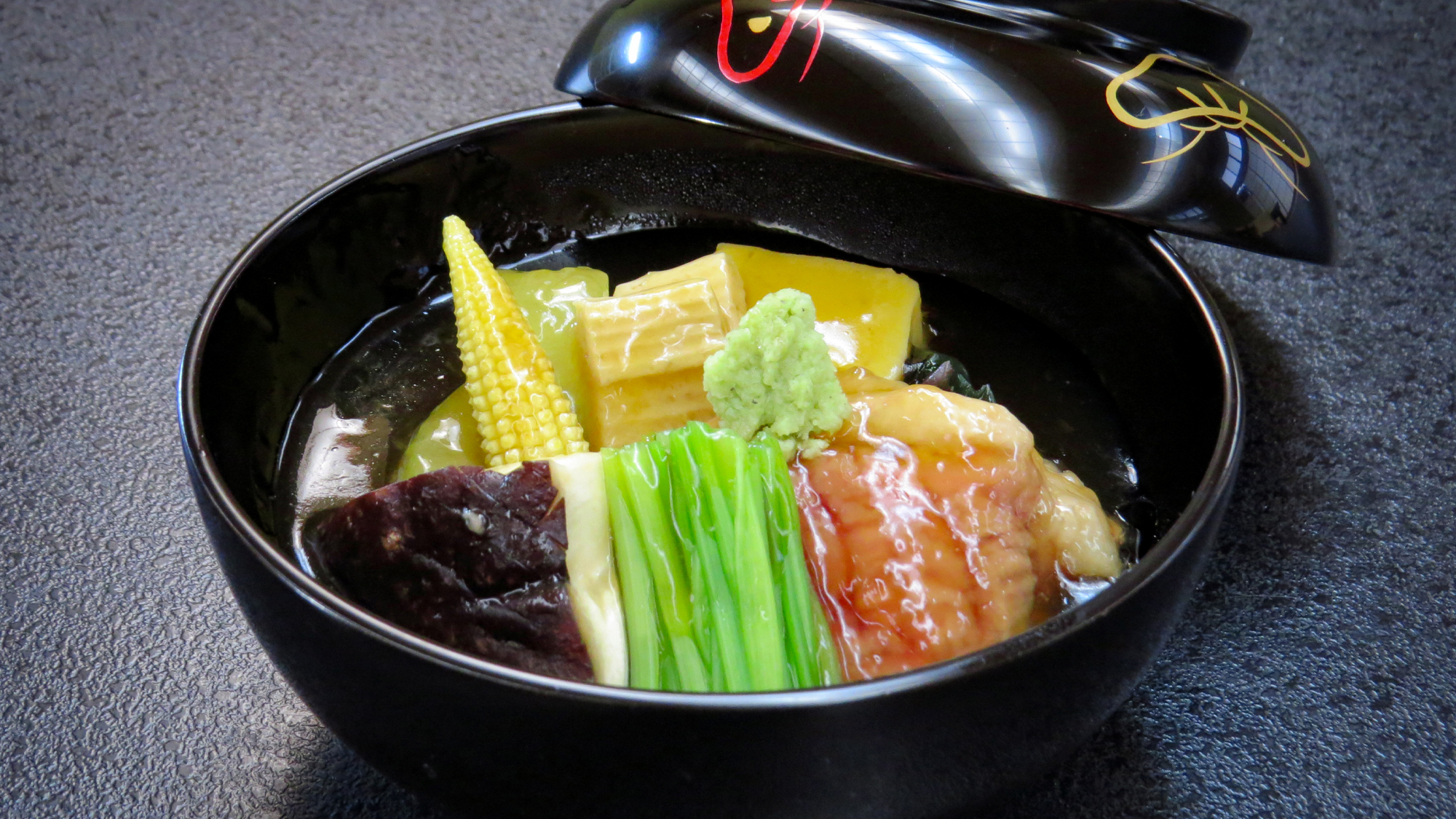 夏の美味涼み懐石＿治部煮