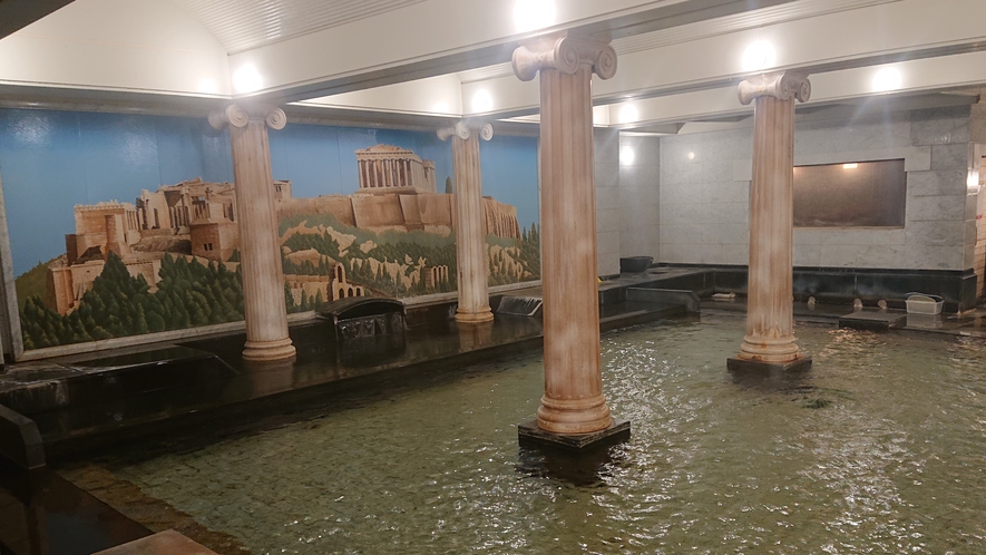 【大浴場】ギリシャ神殿浴場