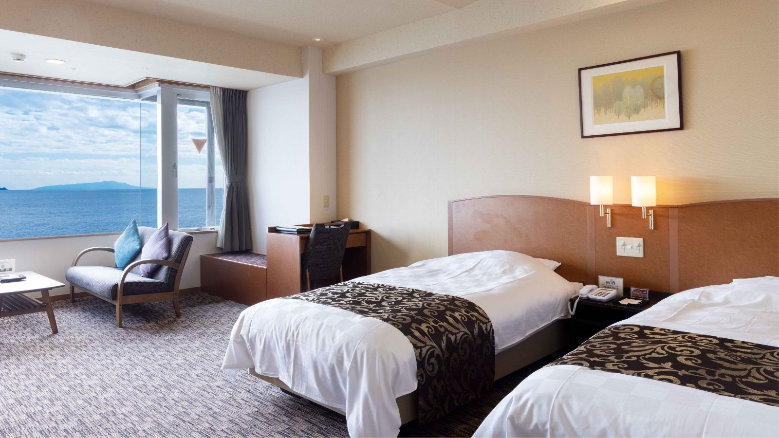 【客室】スタンダードツイン ｜33平米