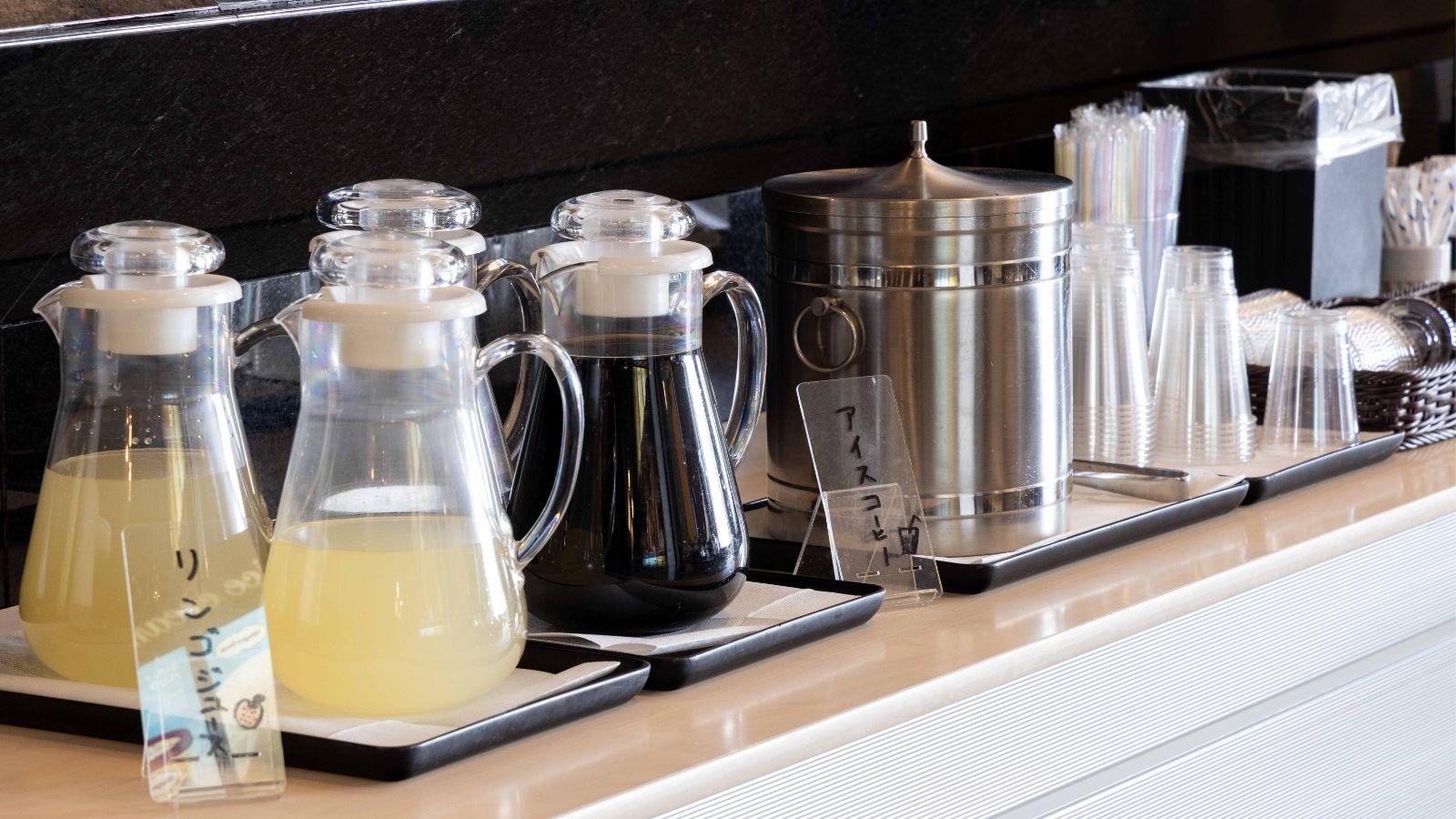 【サービス】朝のドリンクサービス