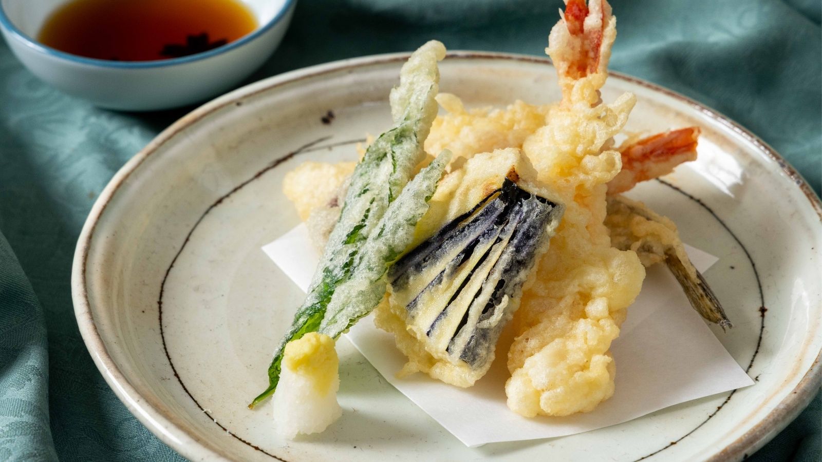 【食事｜一品料理】天麩羅の盛合わせ