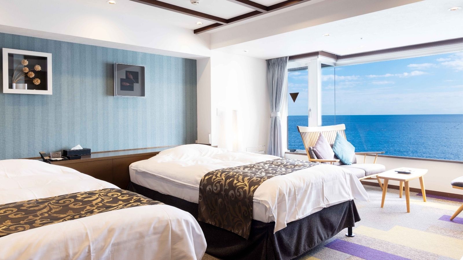 【客室】プレミアムツイン ｜33平米