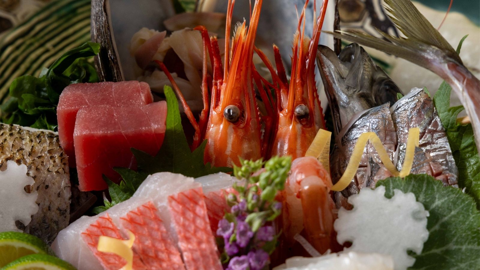 【食事｜一品料理】お刺身の盛合わせ