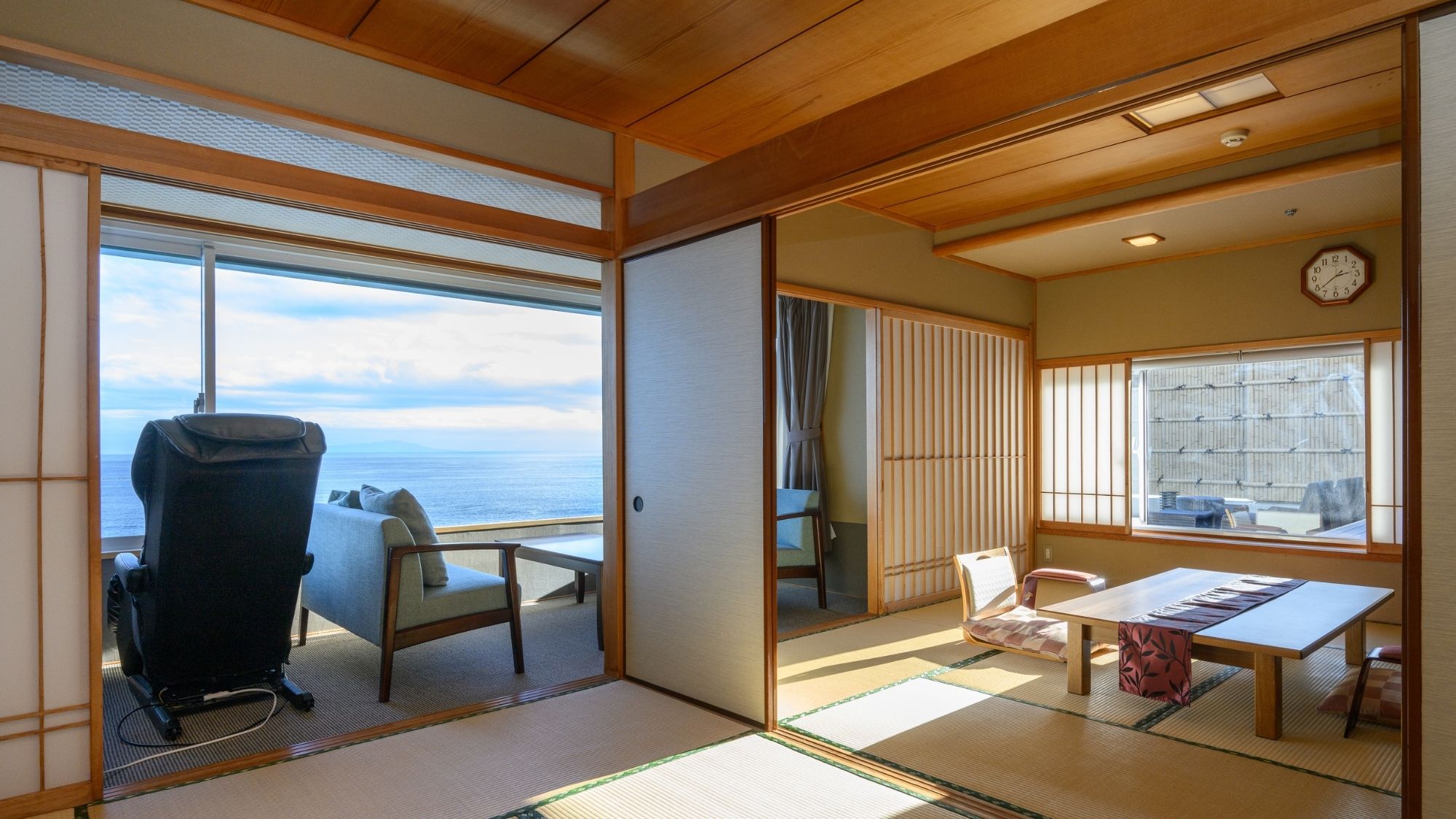 温泉露天風呂付特別室｜和室8畳＋6畳＋露天風呂