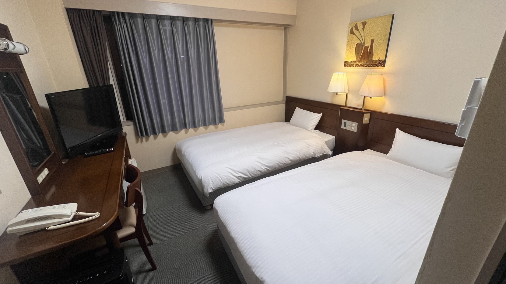 コンパクトツインルーム①