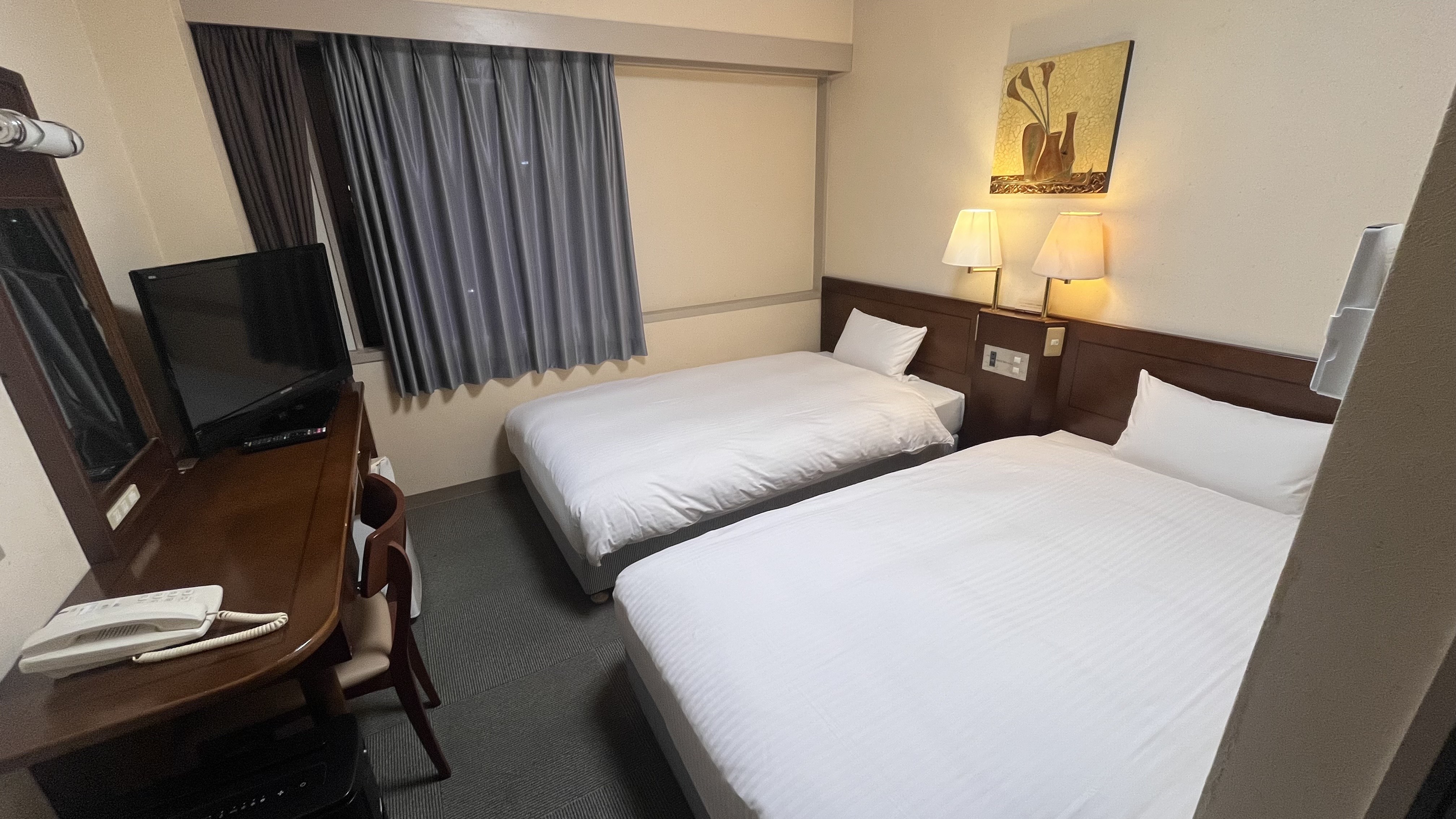 コンパクトツインルーム①