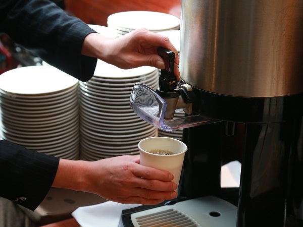 朝食ビュッフェ　テイクアウトコーヒー