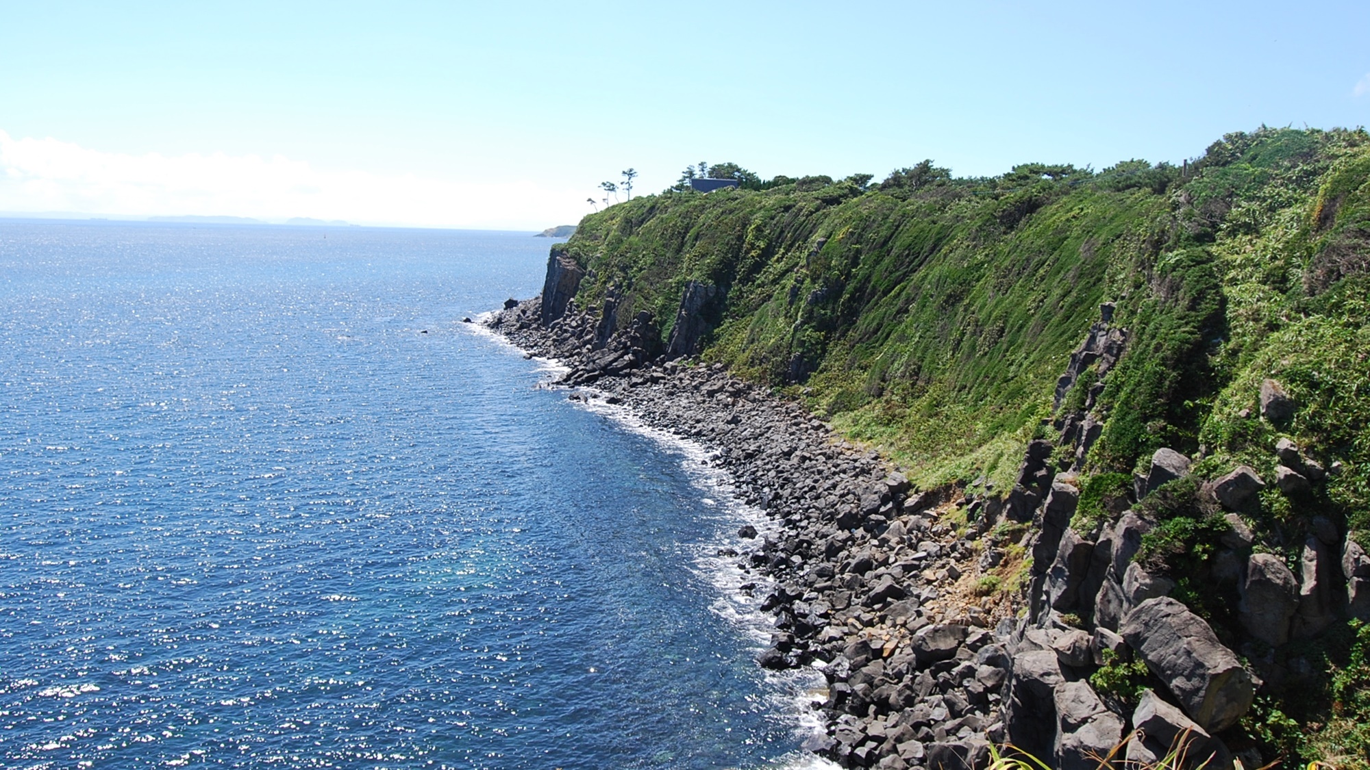 *【左京鼻】玄界灘を望む水平線の大パノラマと約1kmもの長さの雄大な海蝕崖！壱岐随一の絶景スポット♪