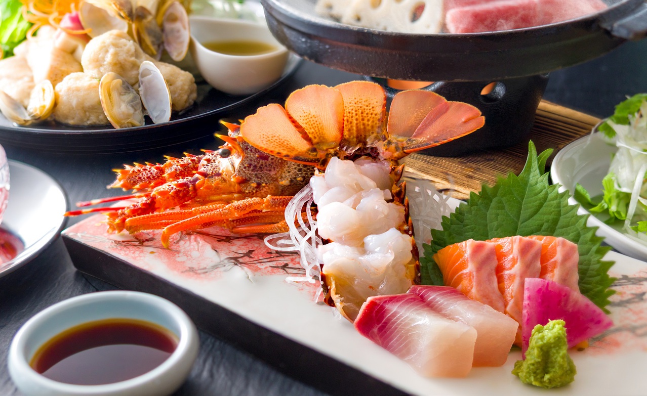 【早割30】お一人様1100円OFF【伊勢海老・浅利と鶏の桜葉鍋・信州牛焼きしゃぶ】春恵み最上級会席