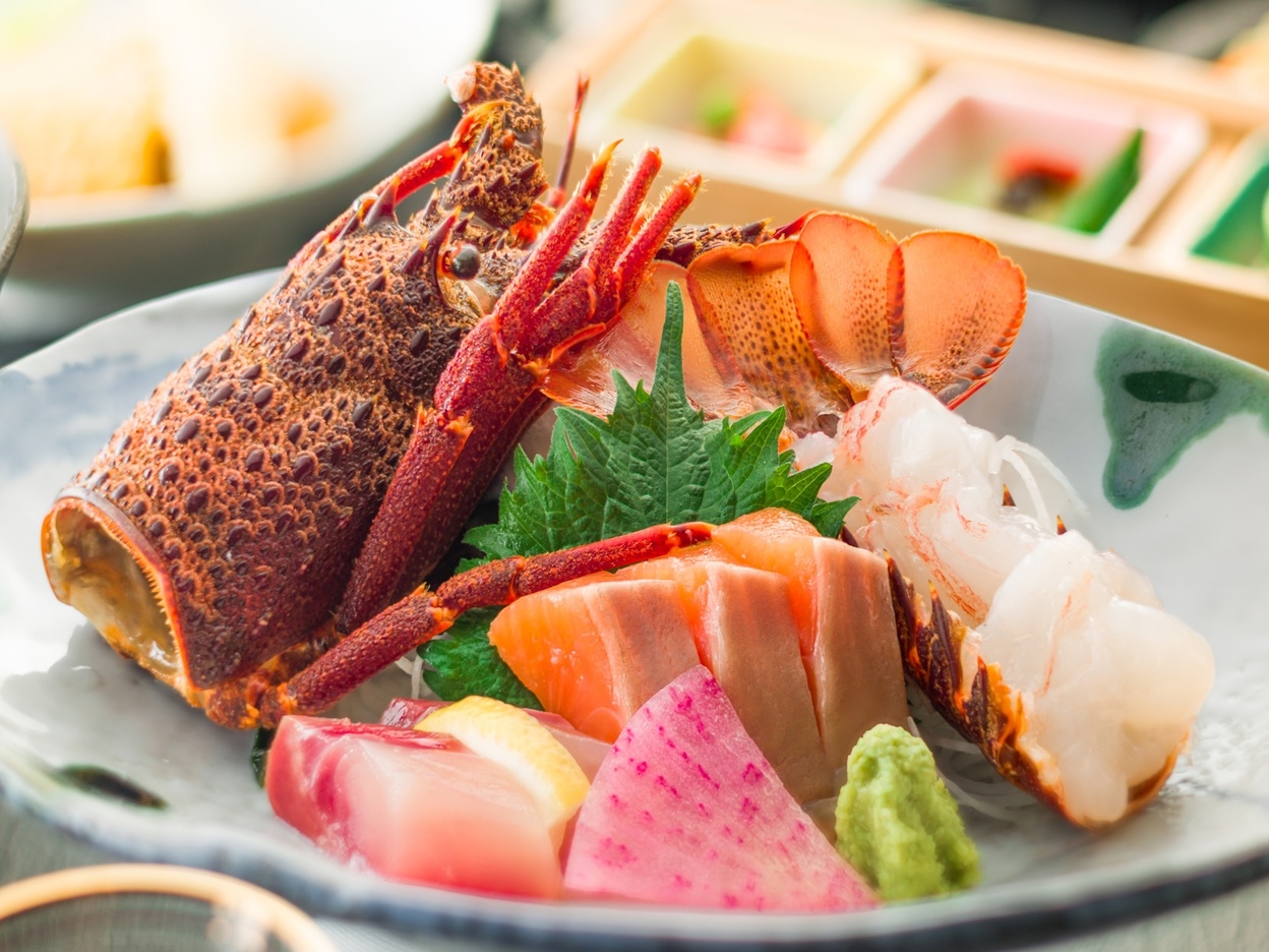 【早割30】お一人様1100円OFF【伊勢海老・鶏と夏野菜のトマト出汁鍋・信州牛焼】夏最上級会席
