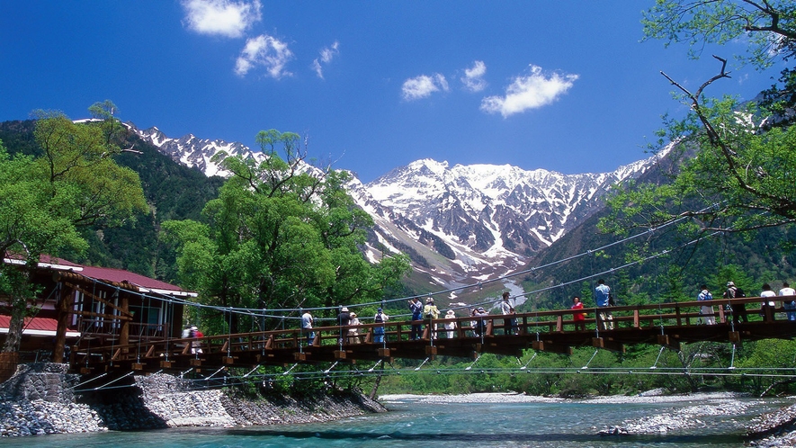 上高地 河童橋