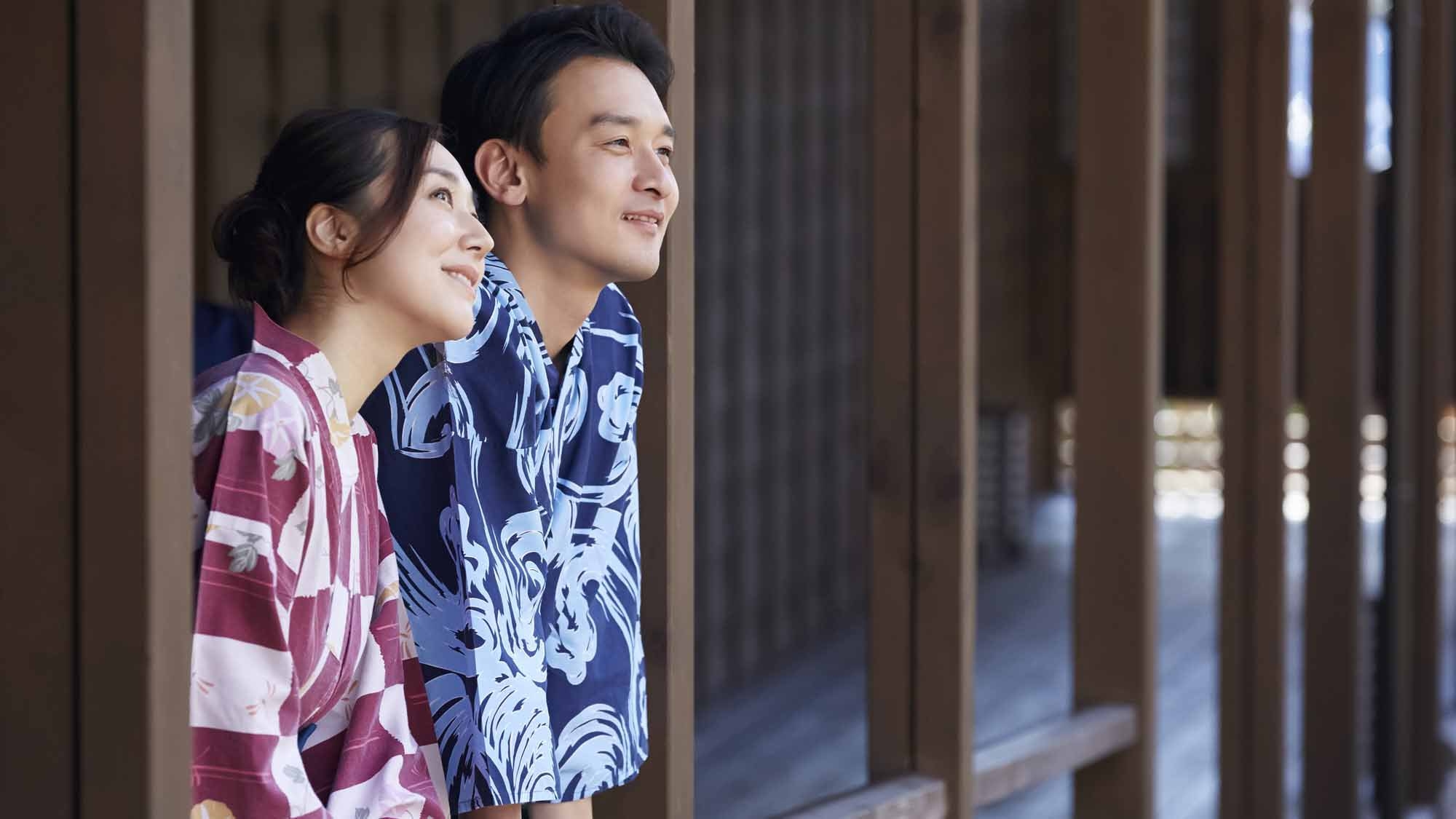 【カップル・夫婦限定】露天風呂付客室で恋するふたりのお泊りデート♪