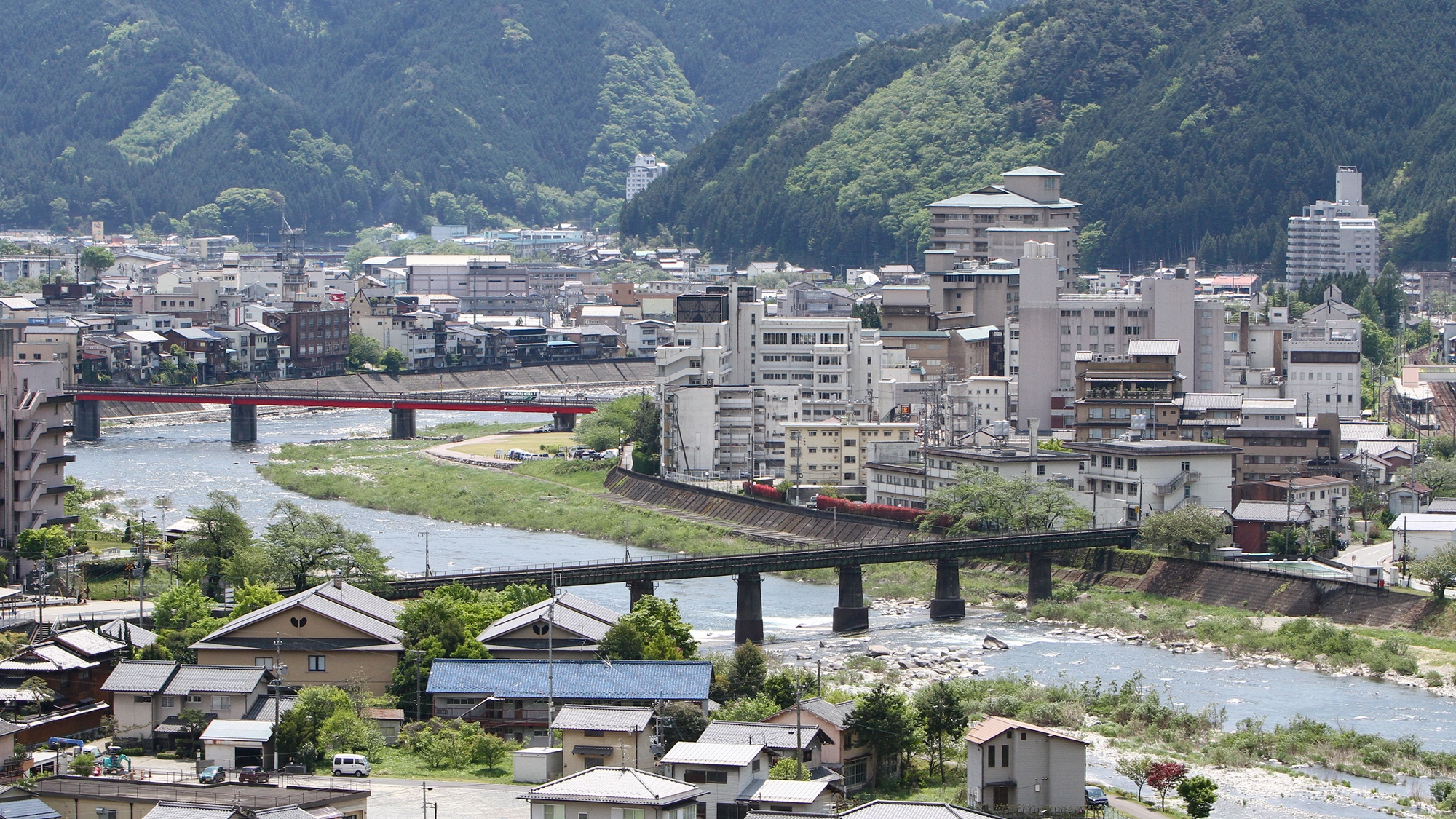 *【景観】下呂温泉の町並みがご覧頂けます。